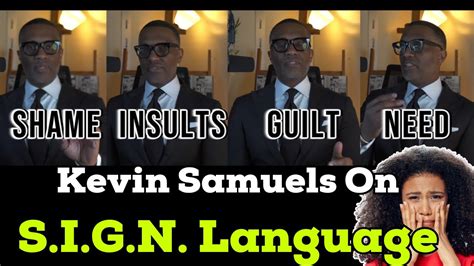 kevin samuels sign language|KEVIN SAMUELS OFFICIAL DISCUSSION GROUP 